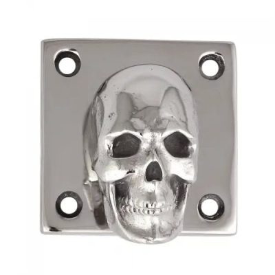 Schwerer Totenkopf aus Aluminium