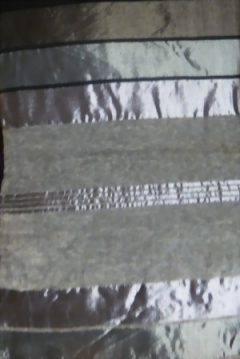 2m Seidentuch silber